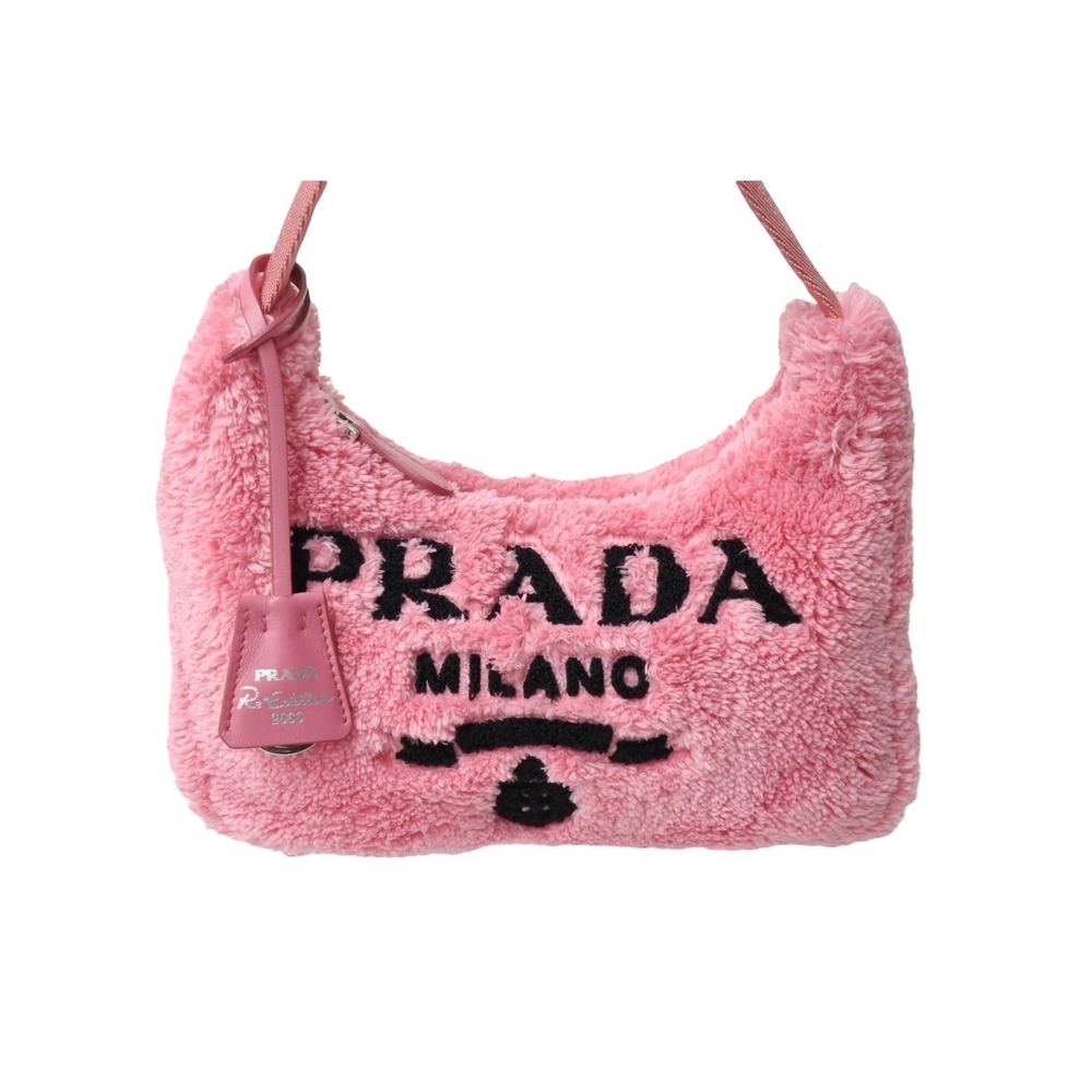 Prada Mini Pink Bag 2000 Terry Re-Edition